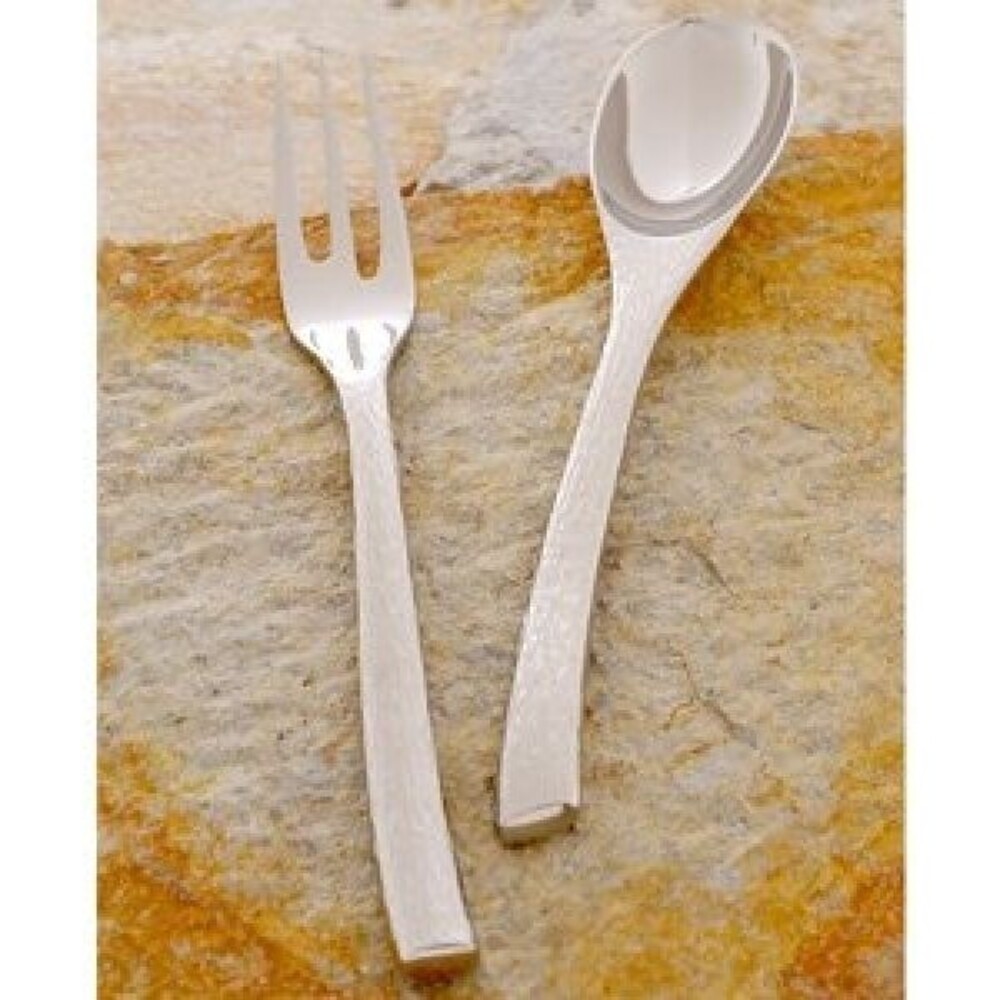 NEW Original  Sasaki JAMES 2 pc Stainless Serving Set Vicente Wolf Design